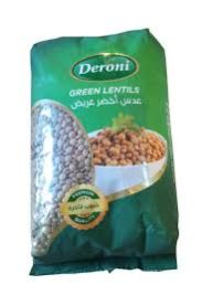 عدس اخضر عريض ديروني 900غ
