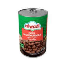 فول مدمس الوادي الاخضر 400غ